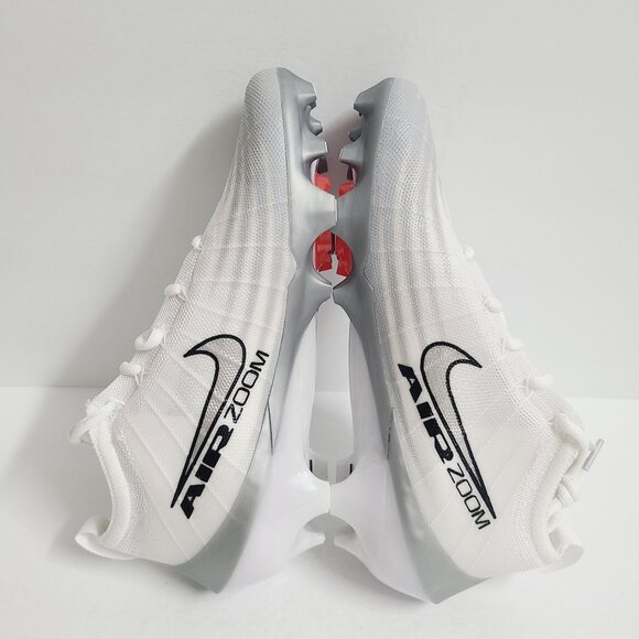 NEW Nike Vapor Elite 1 Football Cleats FB3288-100 Size 8.5 White main image 6